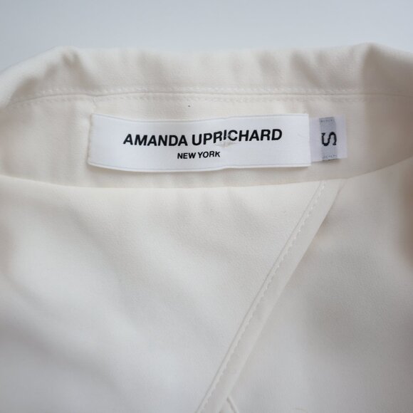 Amanda Uprichard Nolita Split Sleeve Balzer in Ivory | S - Picture 4 of 8